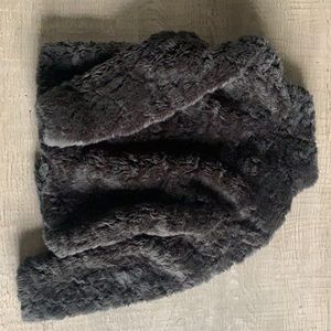 Faux fur Wilfred Aritzia coat.